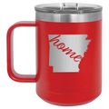 Arkansas Home 15 oz Mug | Red