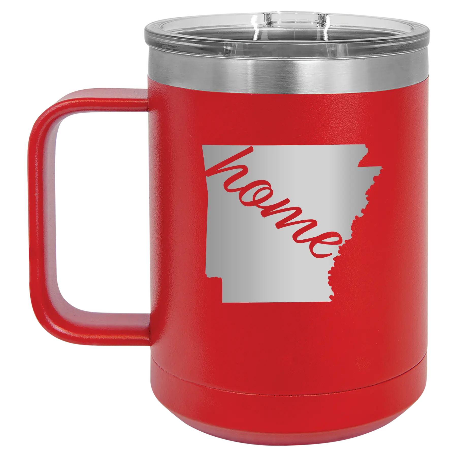 Arkansas Home 15 oz Mug | Red