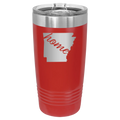 Arkansas Home 20 oz Tumbler | Red