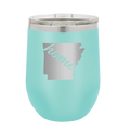 Arkansas Home Wine Cup | Teal