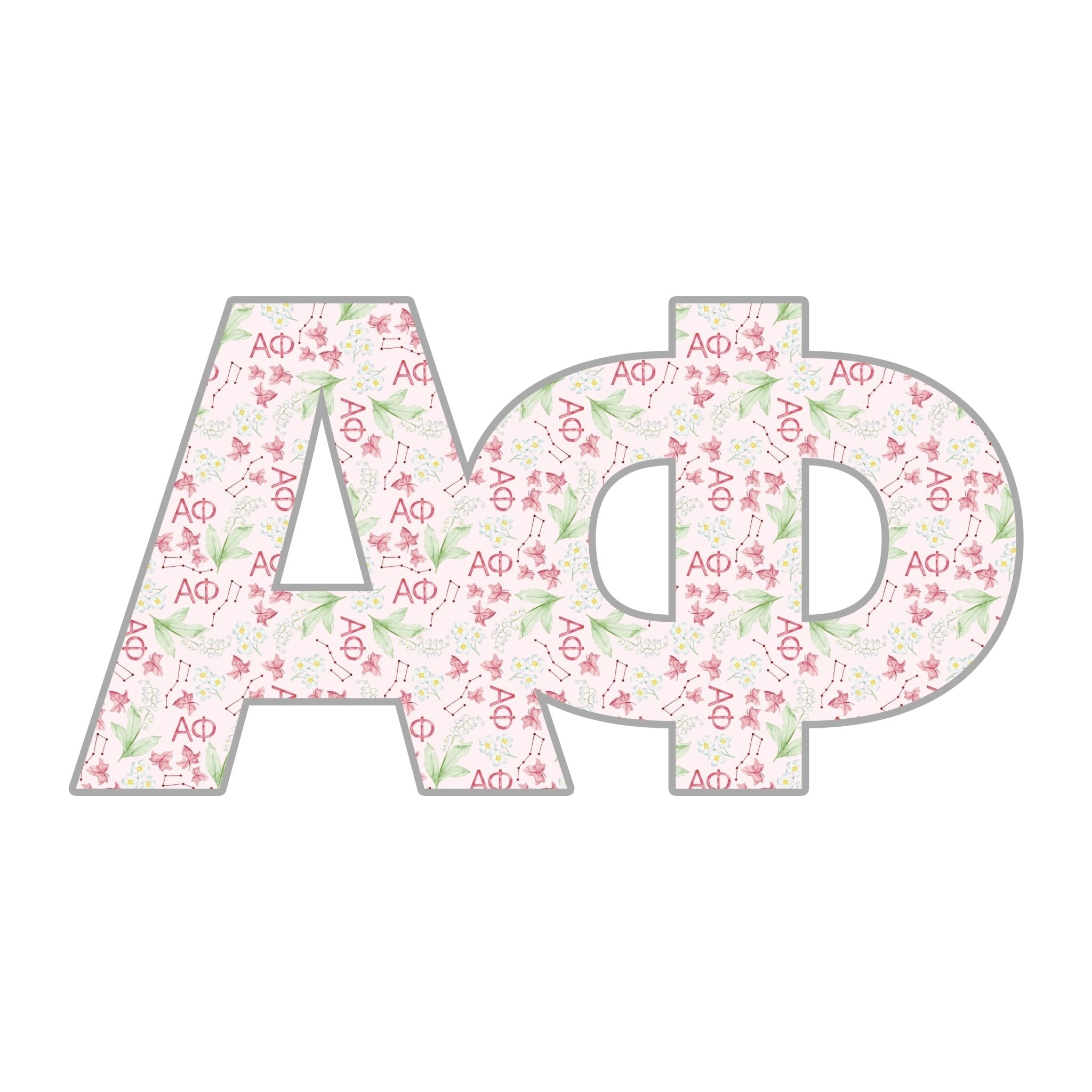 Alpha Phi Door Hanger