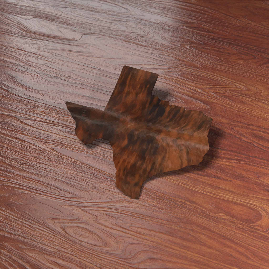 Texas Brindle Sticker - Cute TX Cowhide Decal