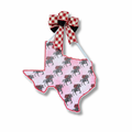 Red & Black Rider Printed Door Hanger