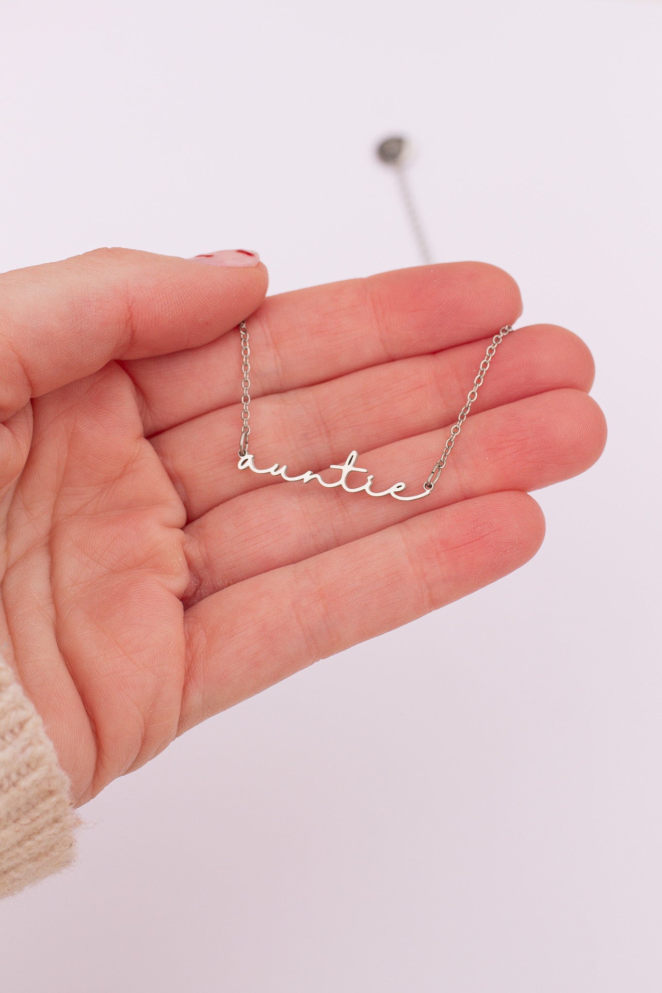 "Auntie" Necklace