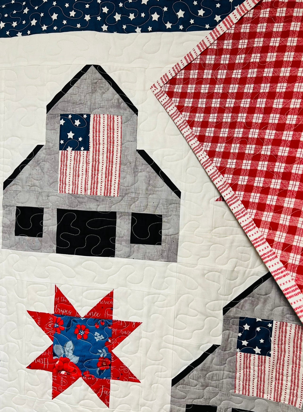 American Heartland Quilt Pattern - PAPER PRINT VERSION