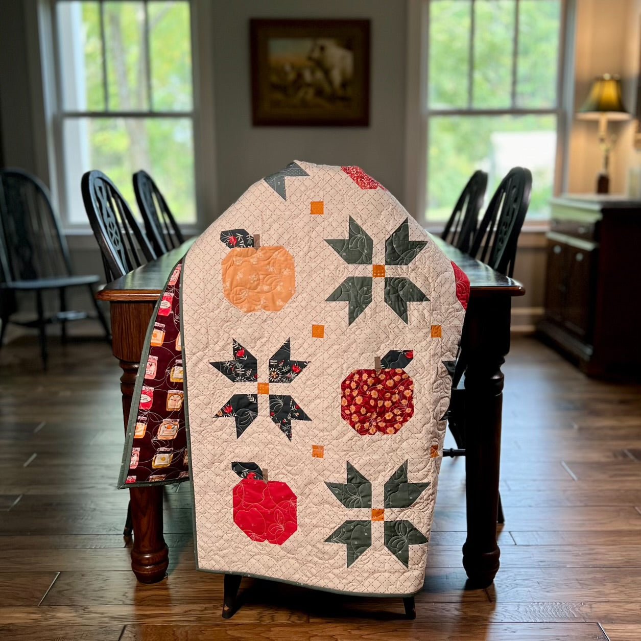 Apple Butter Days Quilt Pattern - Paper Print Version