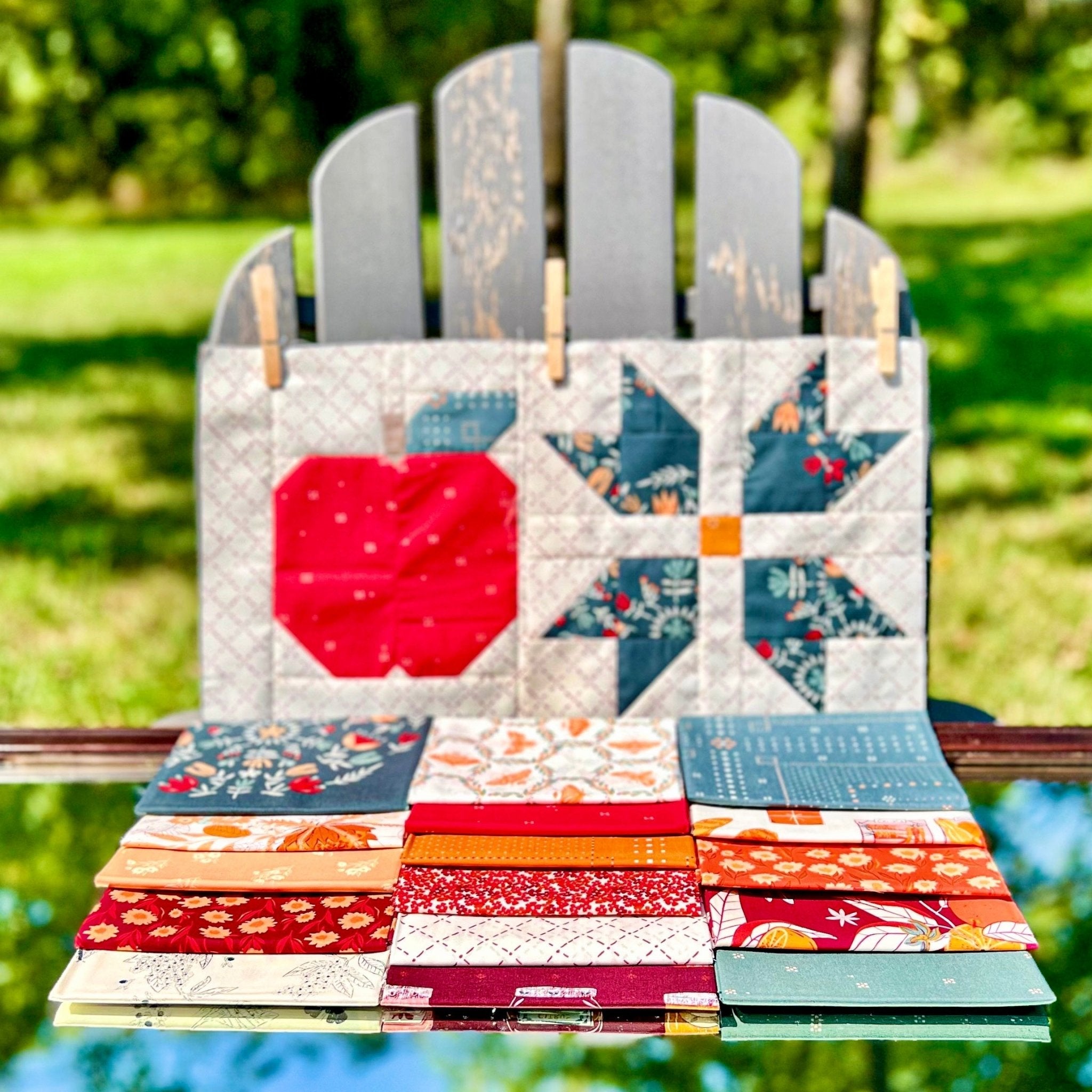 Apple Butter Days Quilt Pattern - Paper Print Version