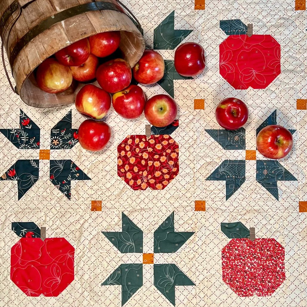 Apple Butter Days Quilt Pattern - Paper Print Version