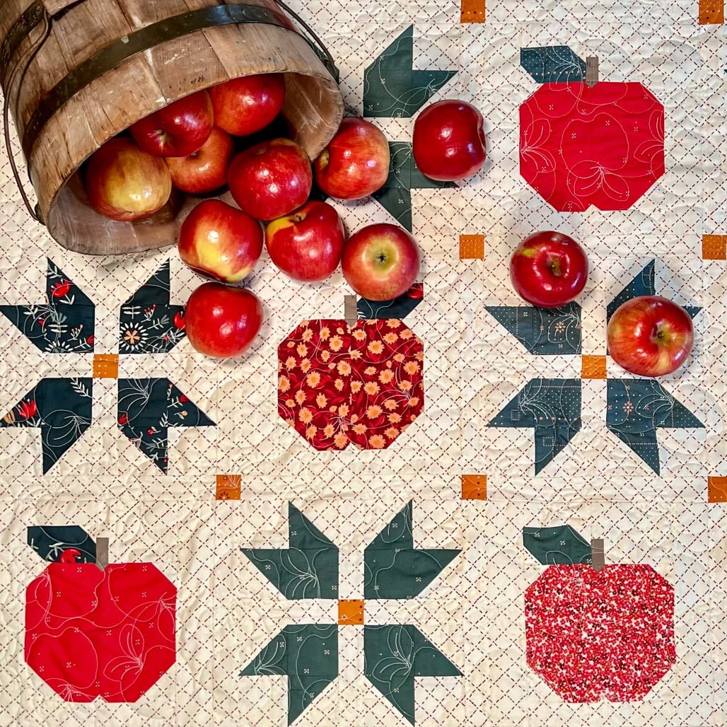 Apple Butter Days Quilt Pattern - Paper Print Version